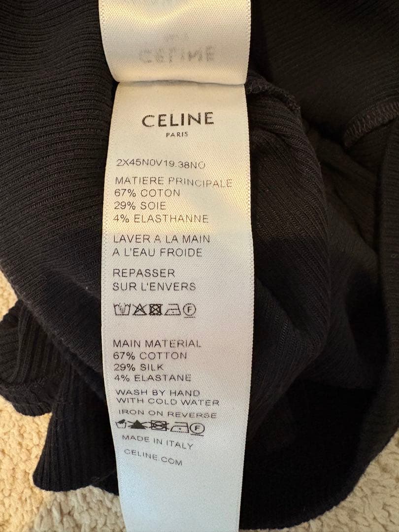 2025新作　美品　セリーヌ　CELINE　タンクトップ S