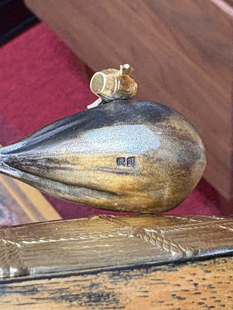 更にさらに値下げしました‼︎ 銀製品の大黒様　オブジェ　ガラスケース付き