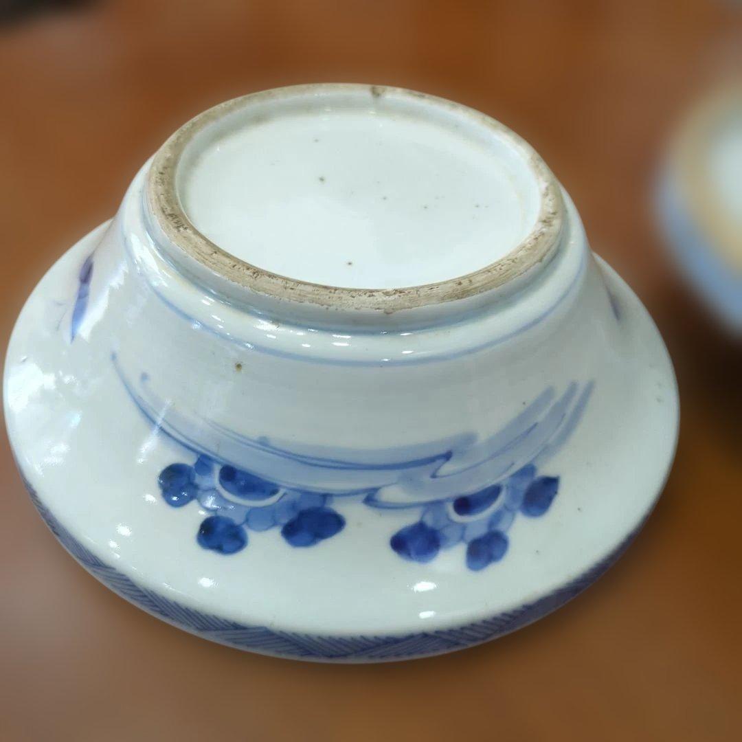 荒木真弓　骨董　伊万里　古伊万里　大平　蓋付き　陶器　器