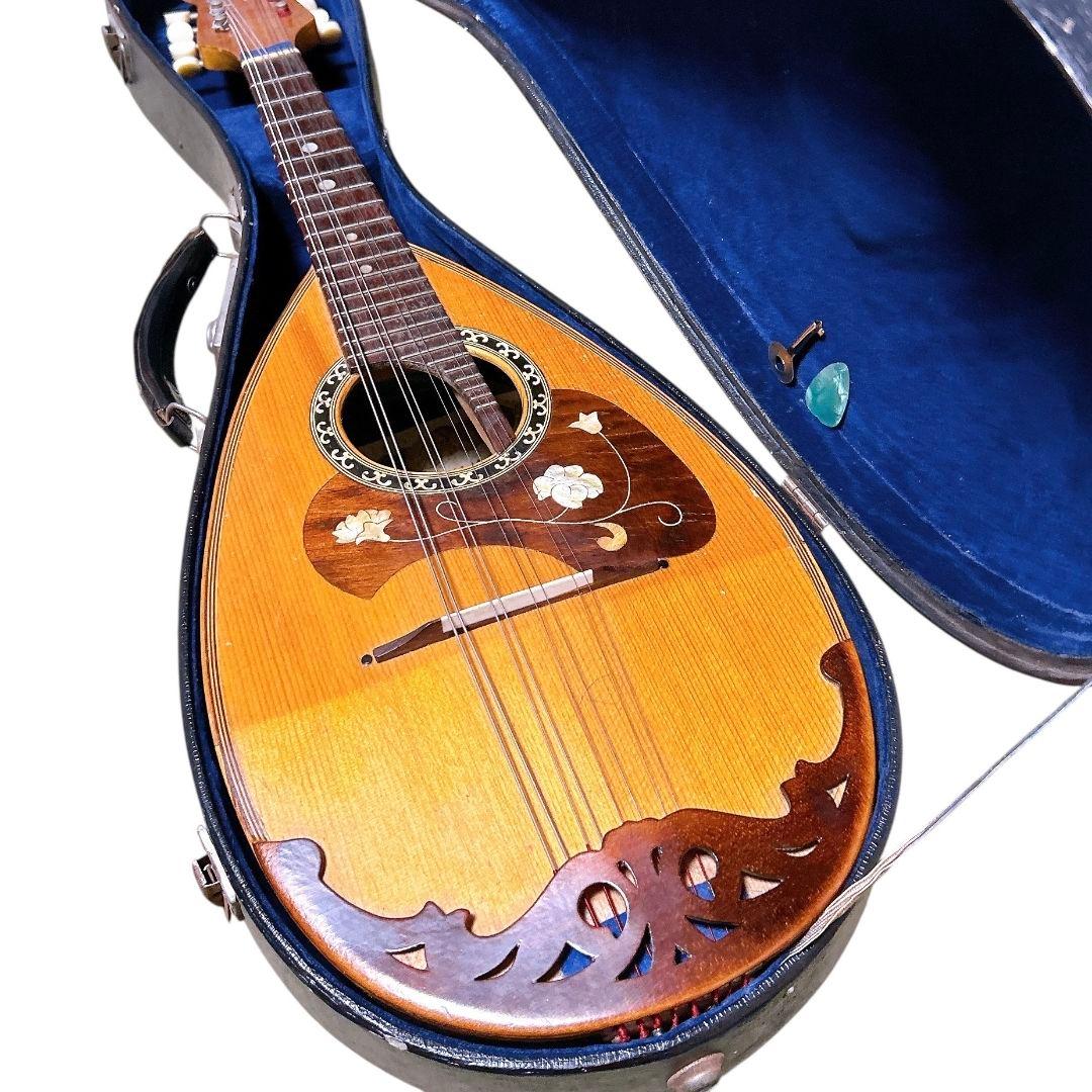 国島 マンドリン No.105 1961年製 希少 【国産職人製・温かみある音色