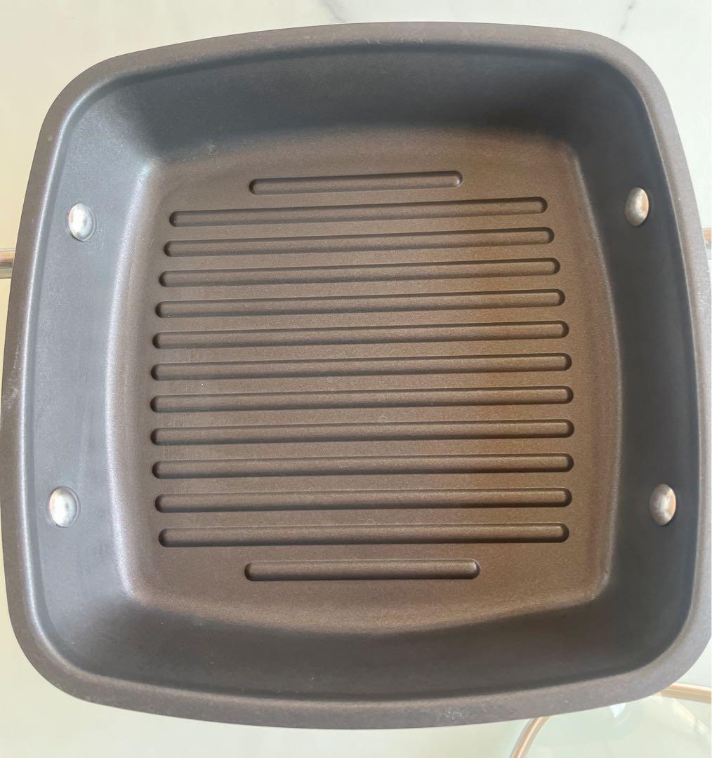 マイヤー　スクエアグリルパンMeyer グリルプレス　3点セット