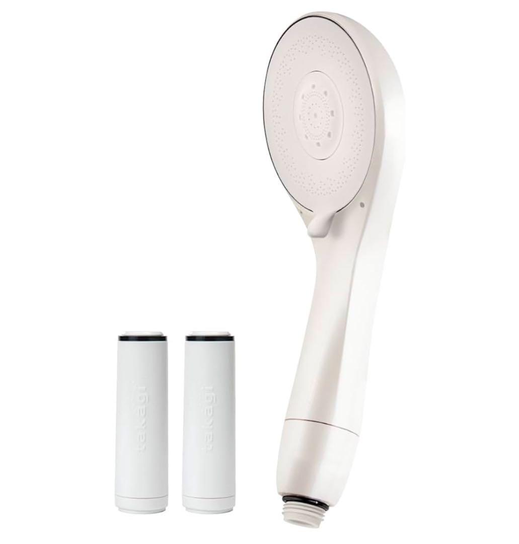 タカギ Takagi キレイスト シャワーヘッド ホワイト カートリッジ付き