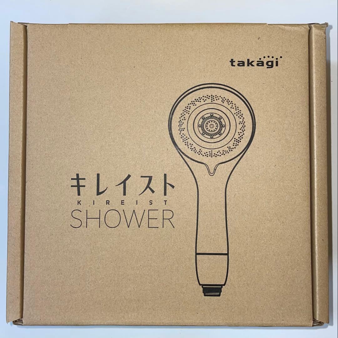 タカギ Takagi キレイスト シャワーヘッド ホワイト カートリッジ付き