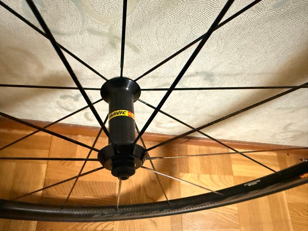 Mavic キシリウムプロカーボンSL チューブラー フロントのみ