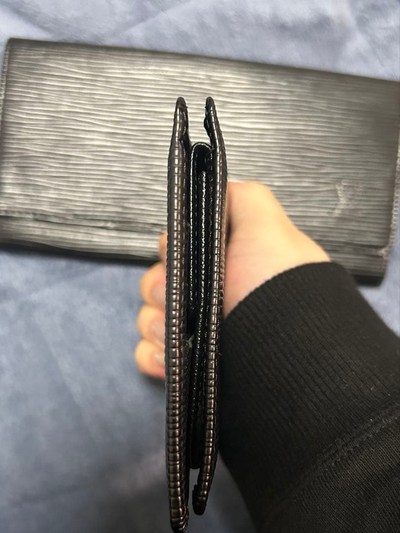 ルイヴィトン エピ 長財布・財布 2点セット 黒 ベタつきなし