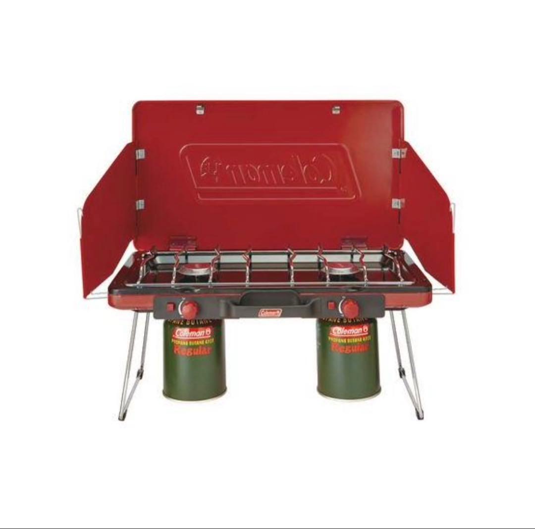Coleman 2バーナー アウトドアカセットコンロ