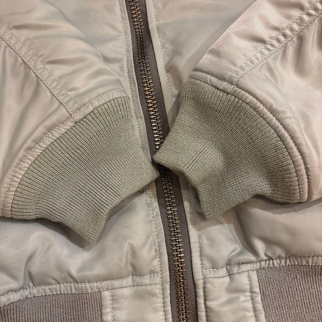 AVIREX シグネチャーロゴ　MA-1 グリーン Mサイズ alpha