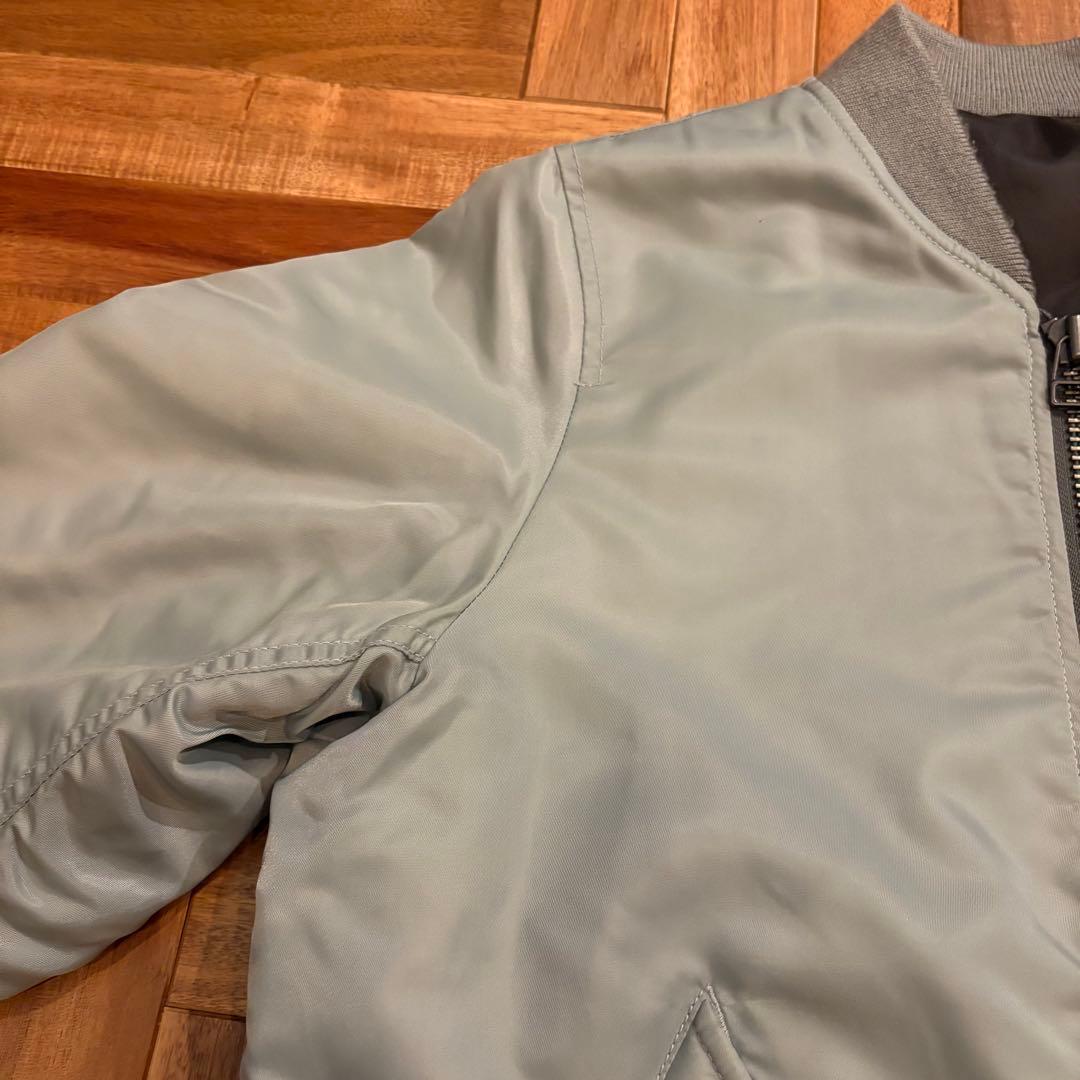 AVIREX シグネチャーロゴ　MA-1 グリーン Mサイズ alpha