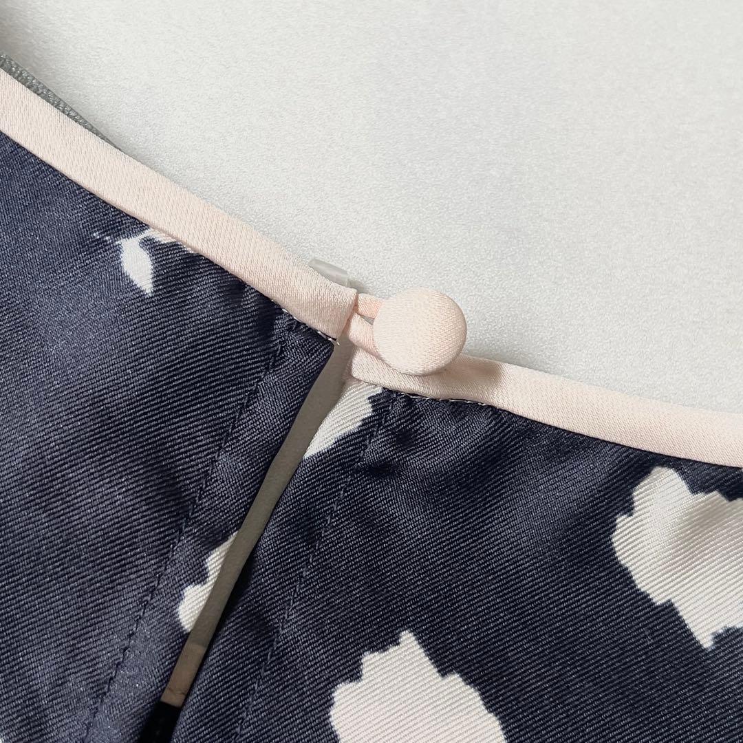 新品タグ付き マックスマーラ ブラウス シルク100% 白タグ 花柄 XL 近年