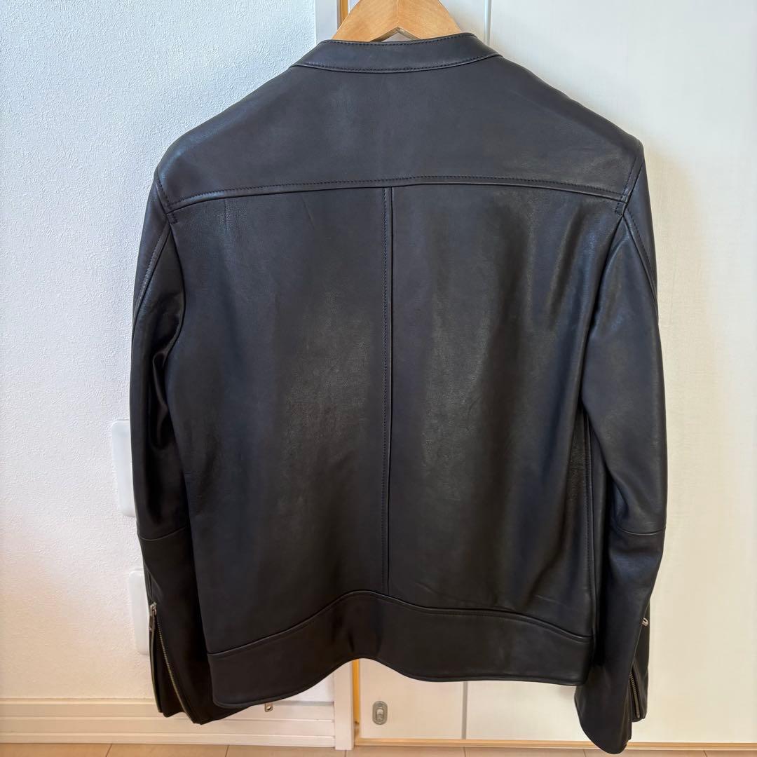 と*ぼ様 UNITED TOKYOラムレザーシングルライダースジャケット