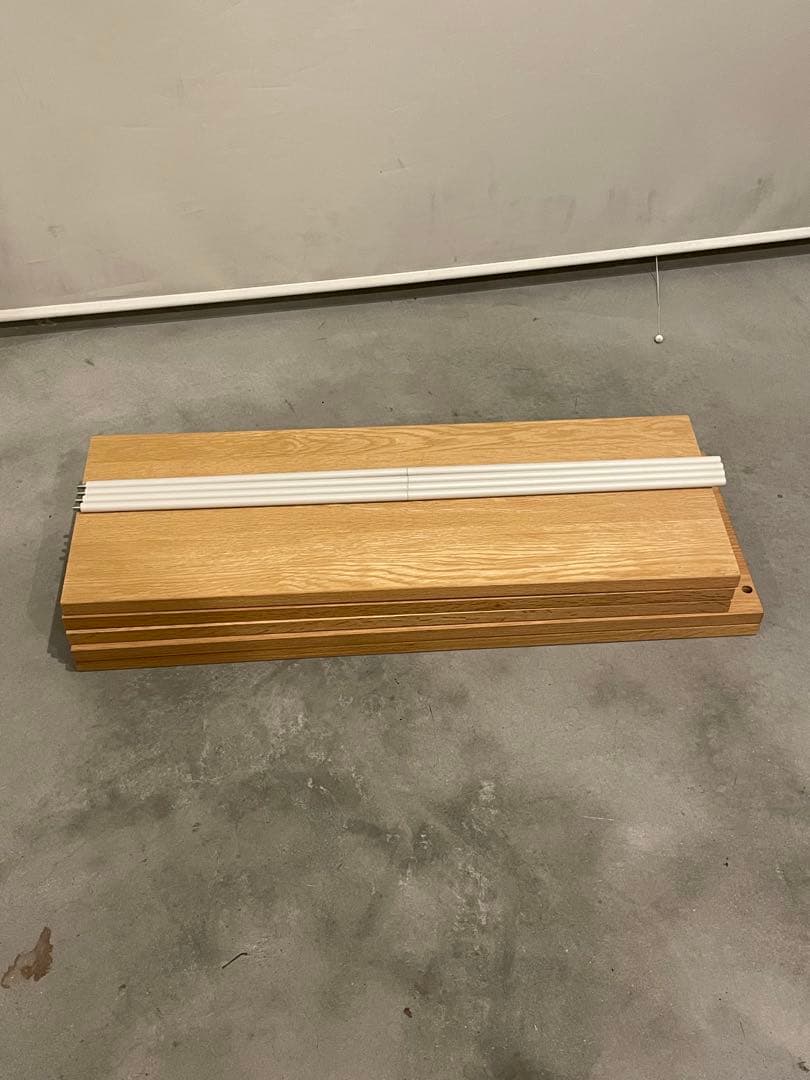 無印良品 スタッキングシェルフ 2段 ワイド オーク材 MUJI 本棚