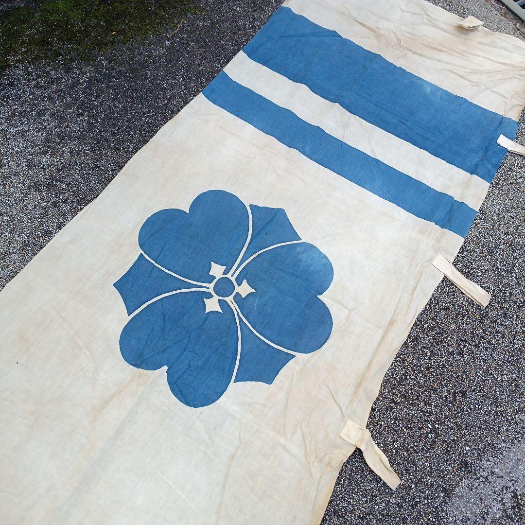 古布、のぼり旗　アンティーク　男の子節句、3人武将