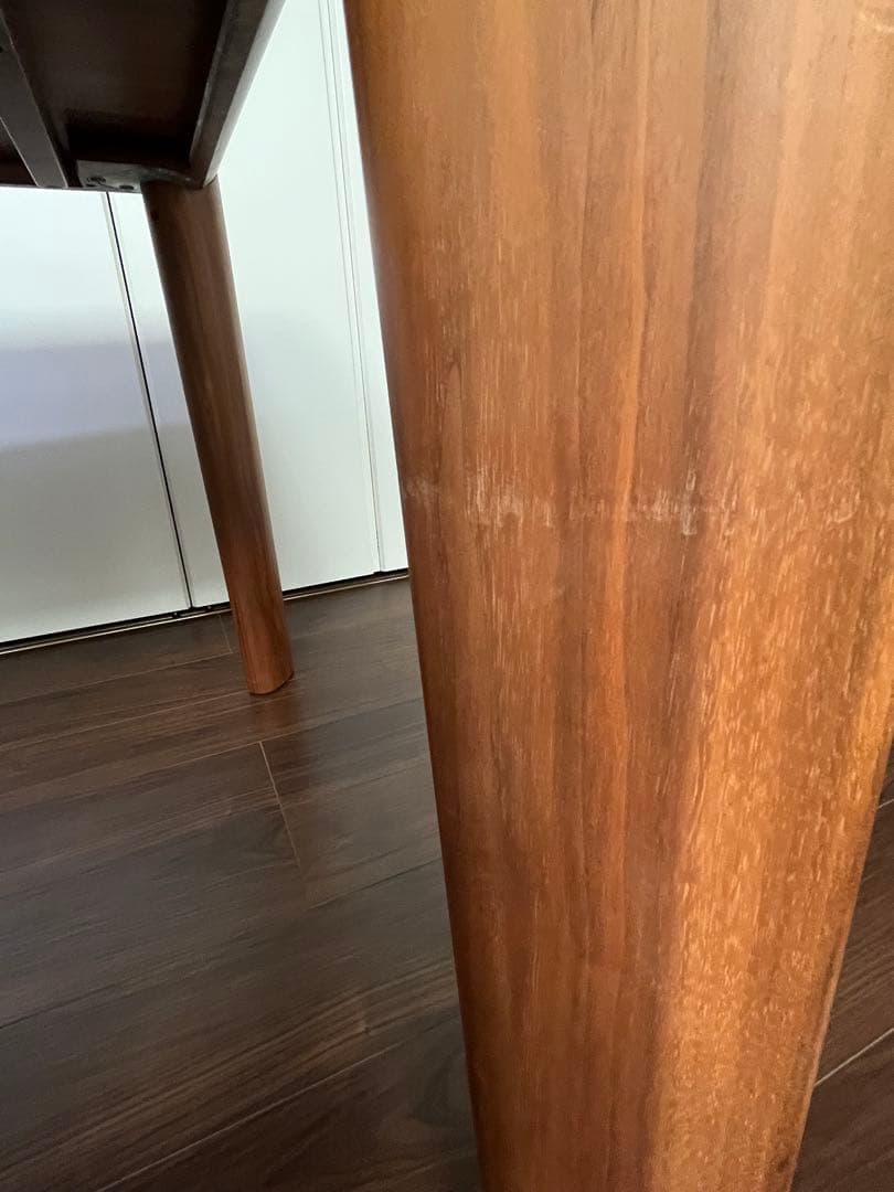 たのメル便で開梱設置、楽々！　カリモク家具　ダイニングテーブル165