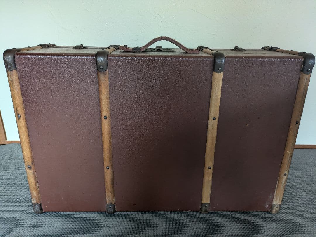 【引取9999円】アンティーク　レトロ　ヴィンテージ　トランク　収納　ボックス