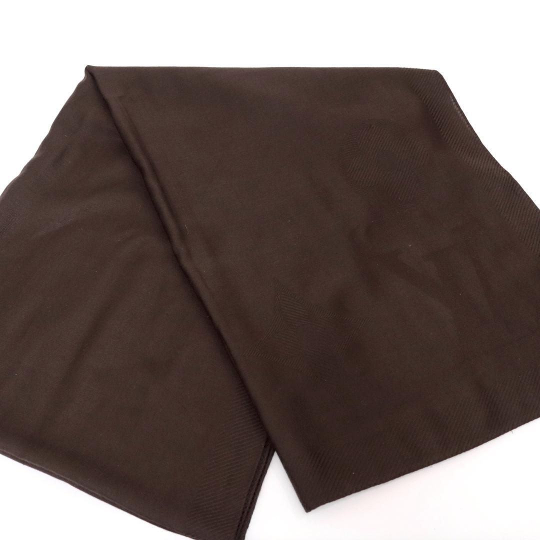 LOUIS VUITTON 大判カシミヤシルクストール 62×184cm n53