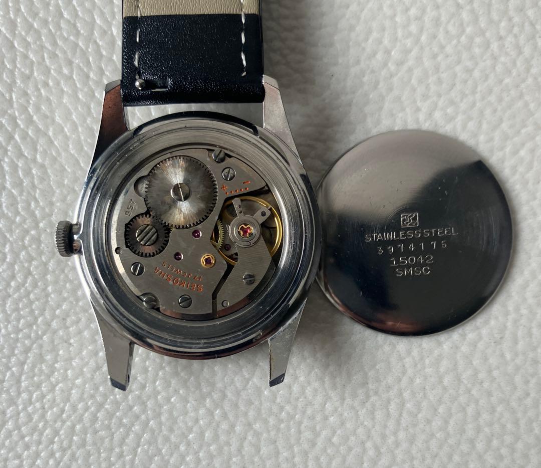 【稼働品】セイコー スポーツマン17 15042 手巻き