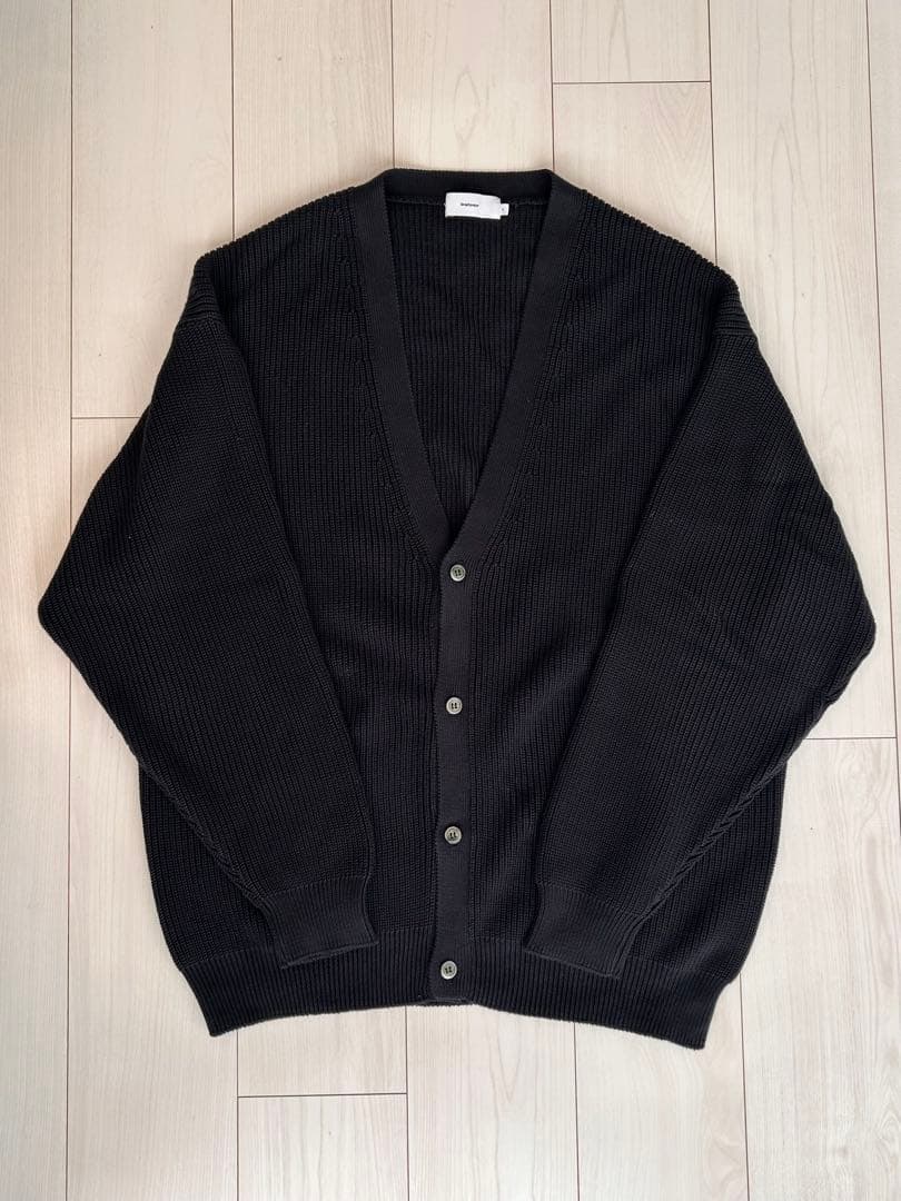 Graphpaper suvin loose rib cardigan サイズ2