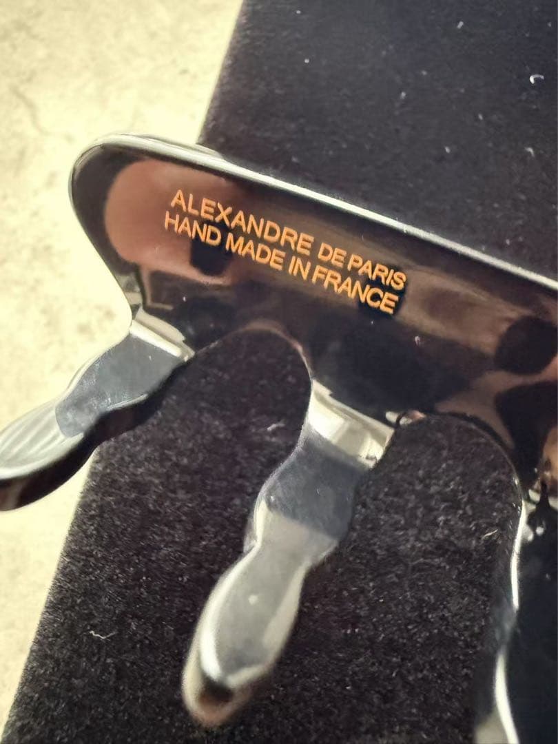 ALEXANDRE DE PARIS アレクサンドルドゥパリ　ヘアクリップ