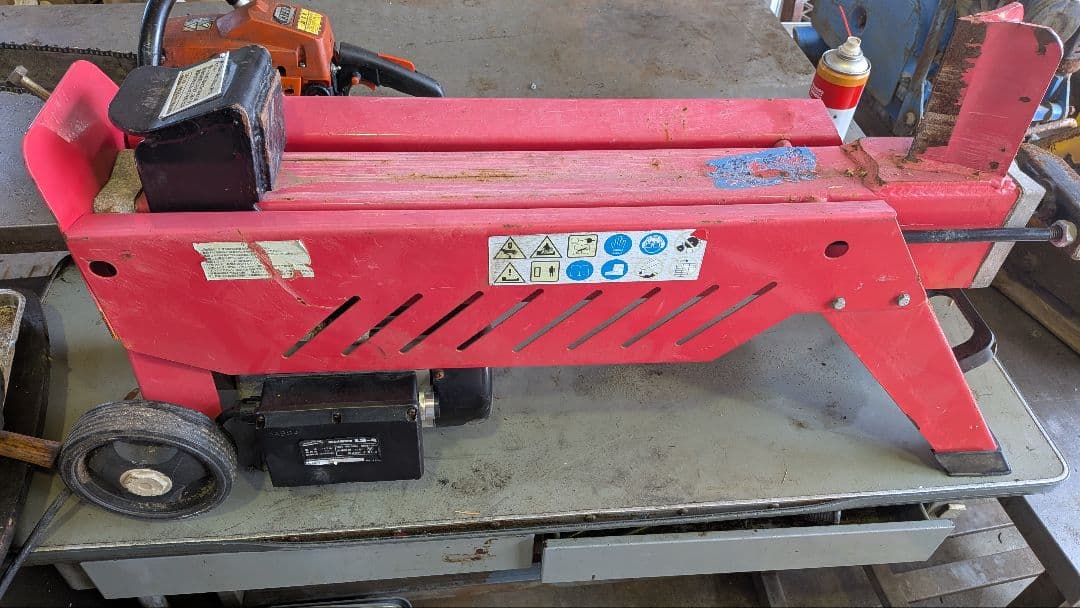 ナカトミ油圧式薪割機 LS-4