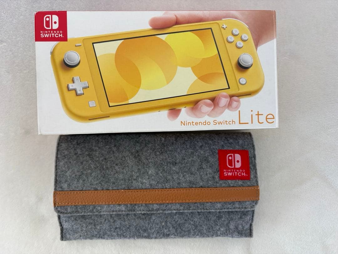 2月16日まで Nintendo Switch Lite イエロー 箱・充電器付