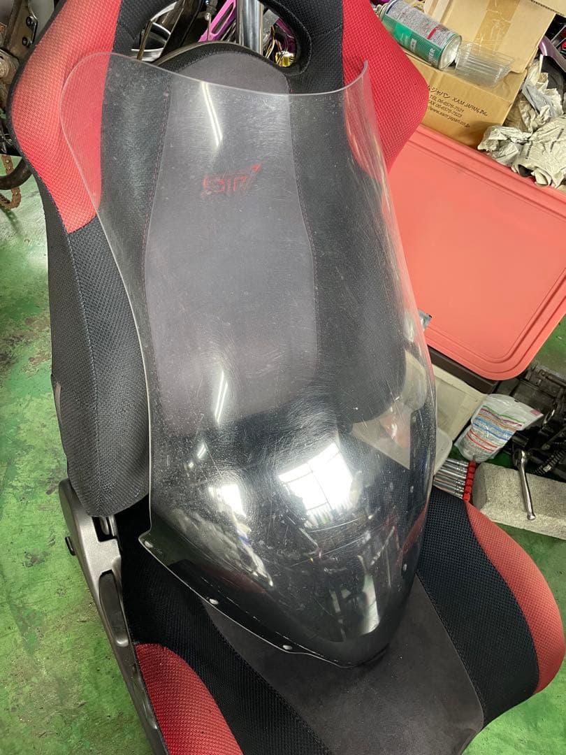 スカイウェイブ　cj46a 純正　ロングスクリーン