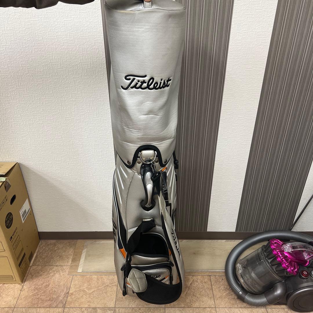 Titleist シルバー キャディバッグ