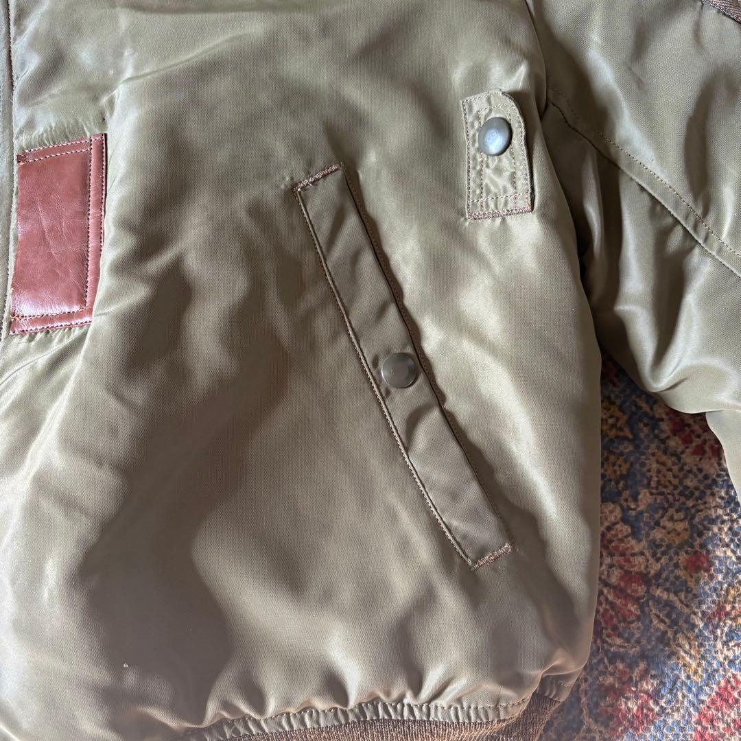 【極美品】Buzz Rickson's バズリクソンズ MA-1 肉厚 M品番