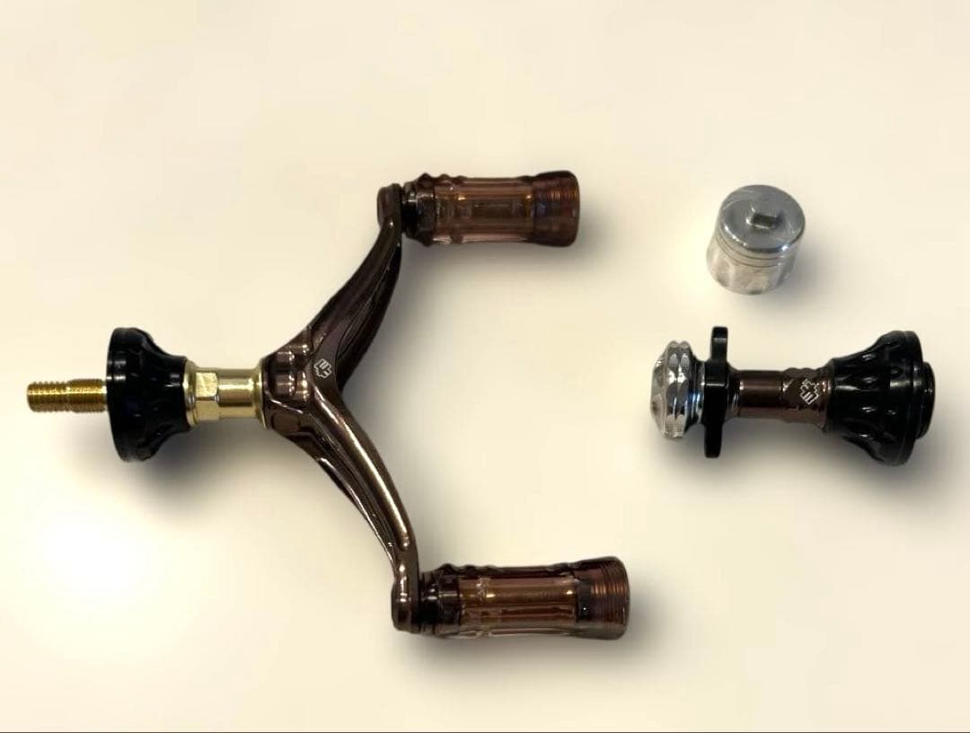 サーティーフォー　ダブルハンドル ゼログラⅣ シマノ用 ブラウン