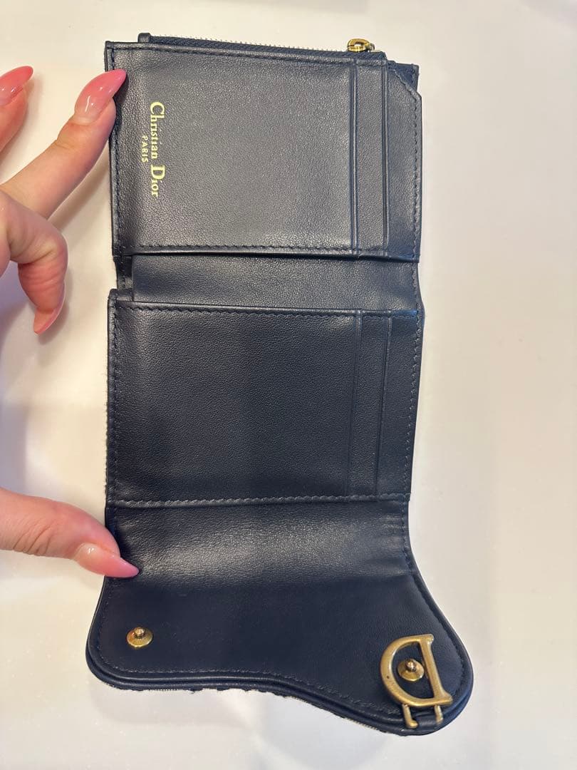 Christian Dior 三つ折り財布