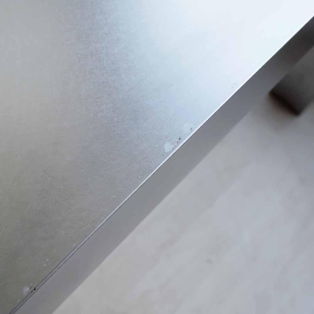 美品 トーヨーキッチンスタイル 銀嶺ステンレス ダイニングテーブルZR24173