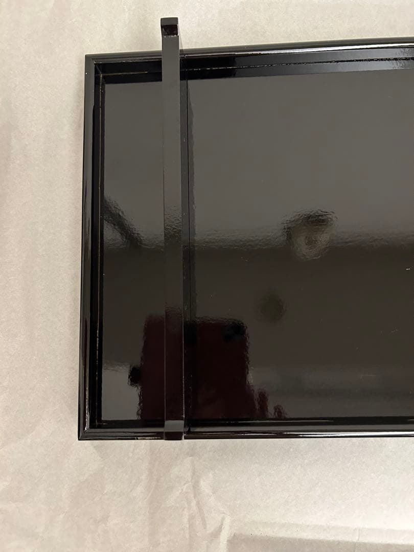 花道　漆塗り花盆