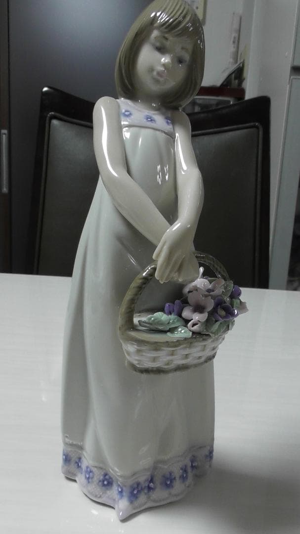 LLADRO　リヤドロ【お花の宝物】２　リアドロ　 インテリア　L310