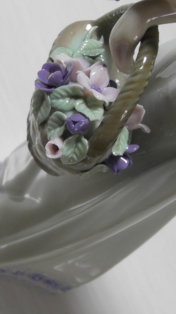 LLADRO　リヤドロ【お花の宝物】２　リアドロ　 インテリア　L310