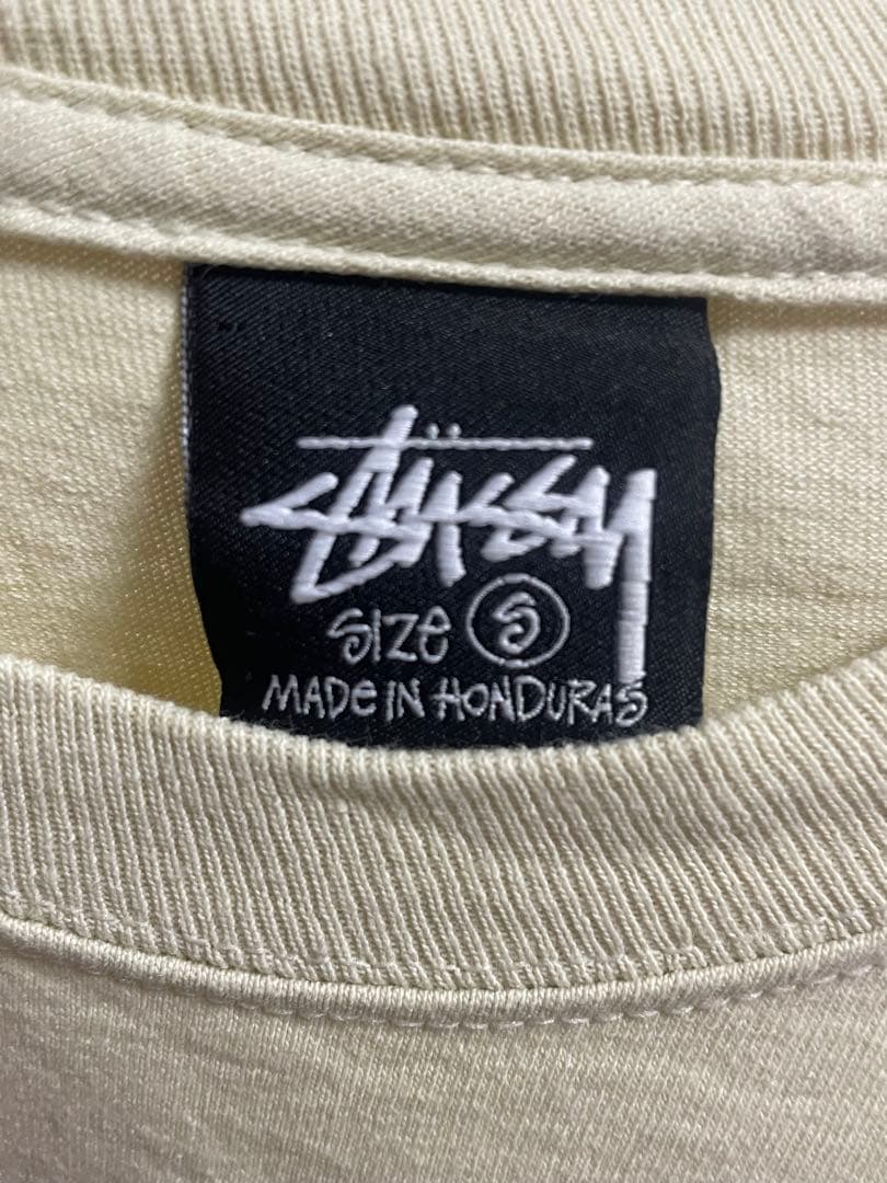 【翌日発送！新品！】Stussy ロングTシャツ クリーム色