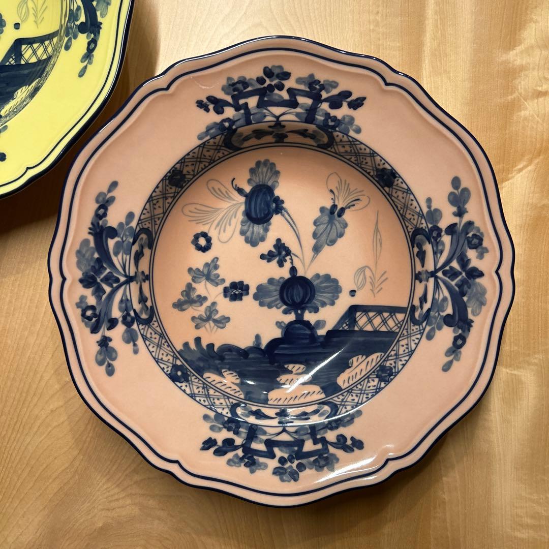 美品　リチャードジノリ　オリエンテイタリアーノ　パスタプレート　2枚　24cm