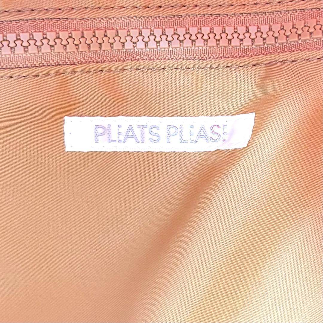 未使用級✨プリーツプリーズ イッセイミヤケ リュック オレンジ ブラウン