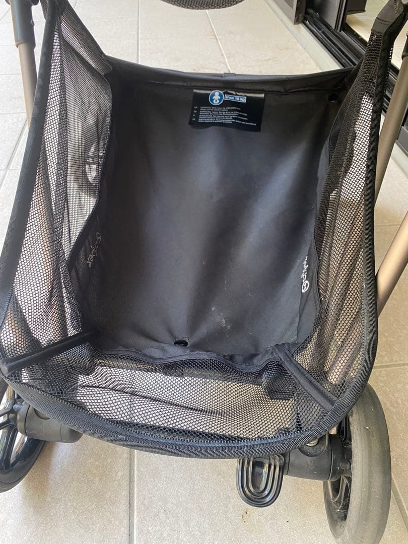 【Mina】cybex メリオ アルミ グレー ベビーカー