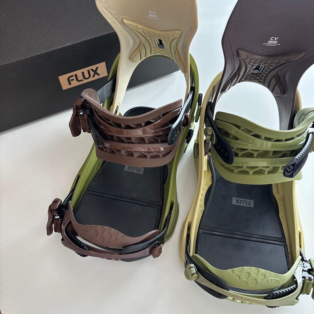 フラックス Lサイズ CV マルチカラー ビンディング スノーボード