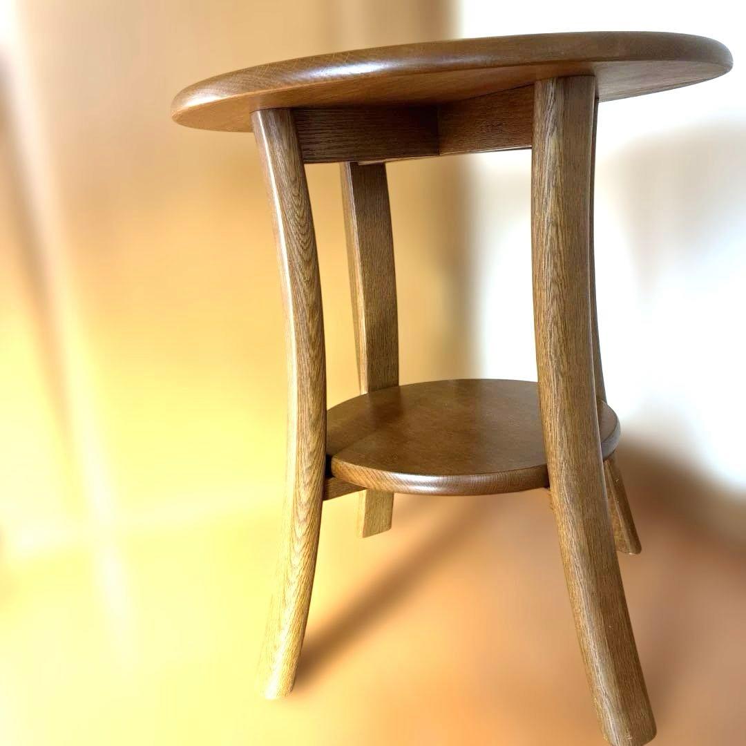 【極美品】浜本工芸 / HAMAMOTO サイドテーブル 曲げ木曲がり木コーヒー