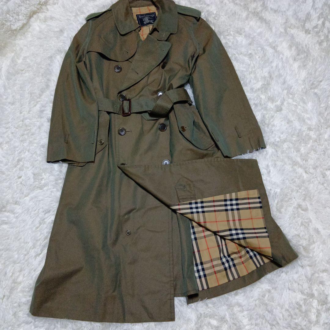 Burberrys　バーバリー　玉虫色　ヴィンテージ　トレンチコート　男女兼用