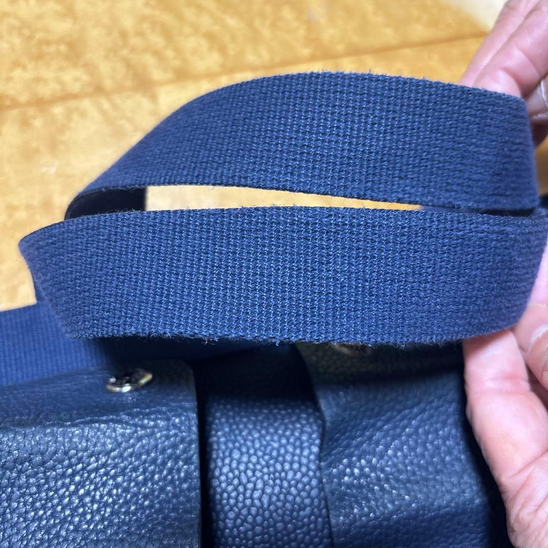 エルベシャプリエ　707GP 舟型　ネイビー