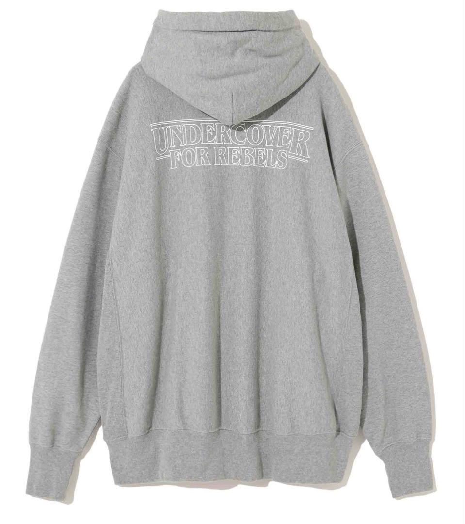 激レア】UNDERCOVER × ストレンジャー・シングス フーディ グレー4