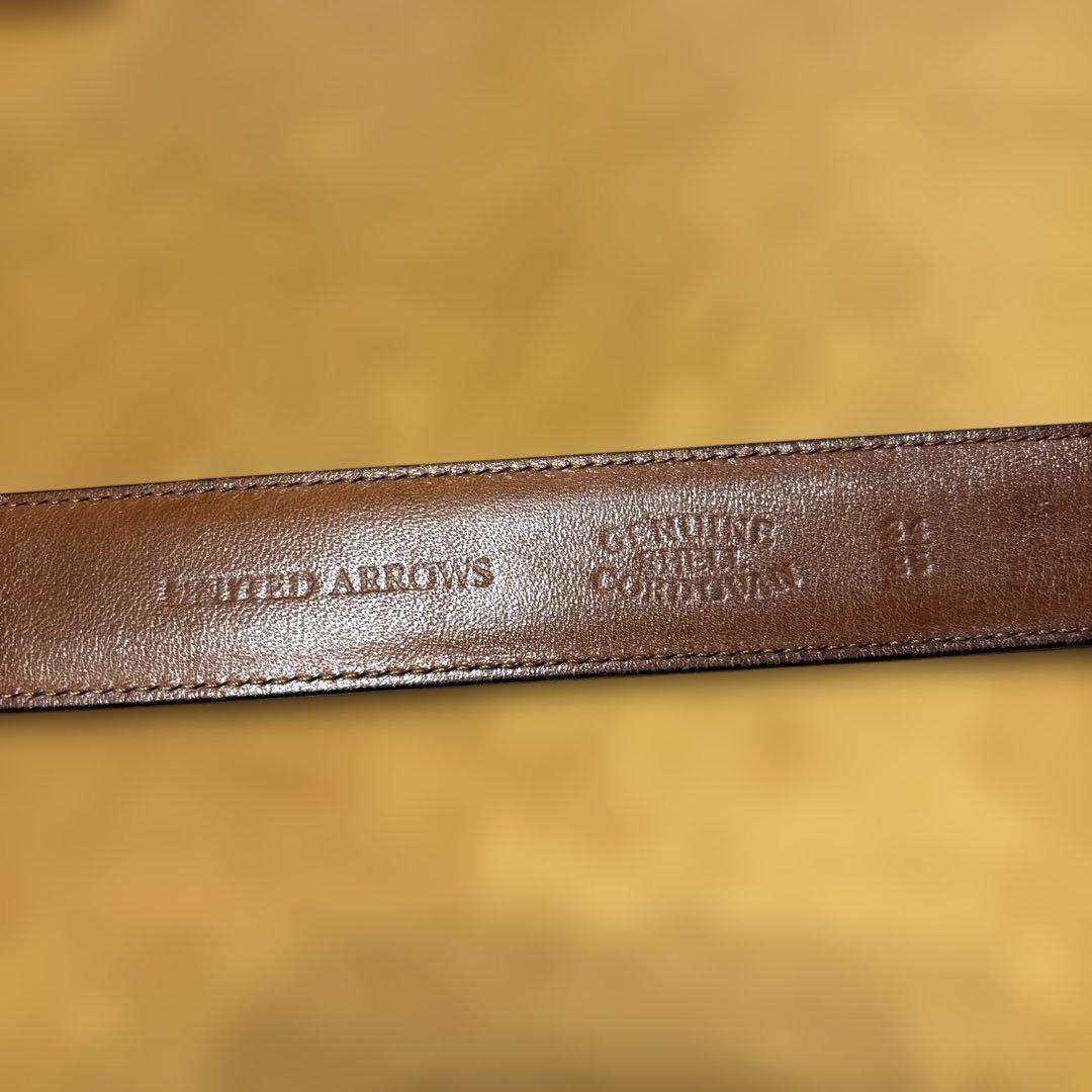UNITED ARROWS Shell Cordovan ベルト