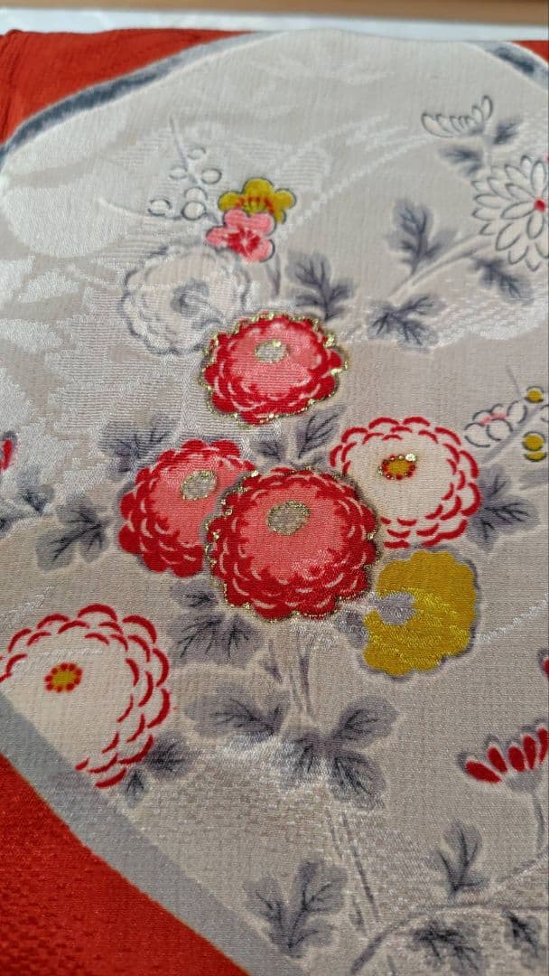 RK331アンティーク子供着物ジュニアサイズ着丈144センチ裄丈63正絹美品