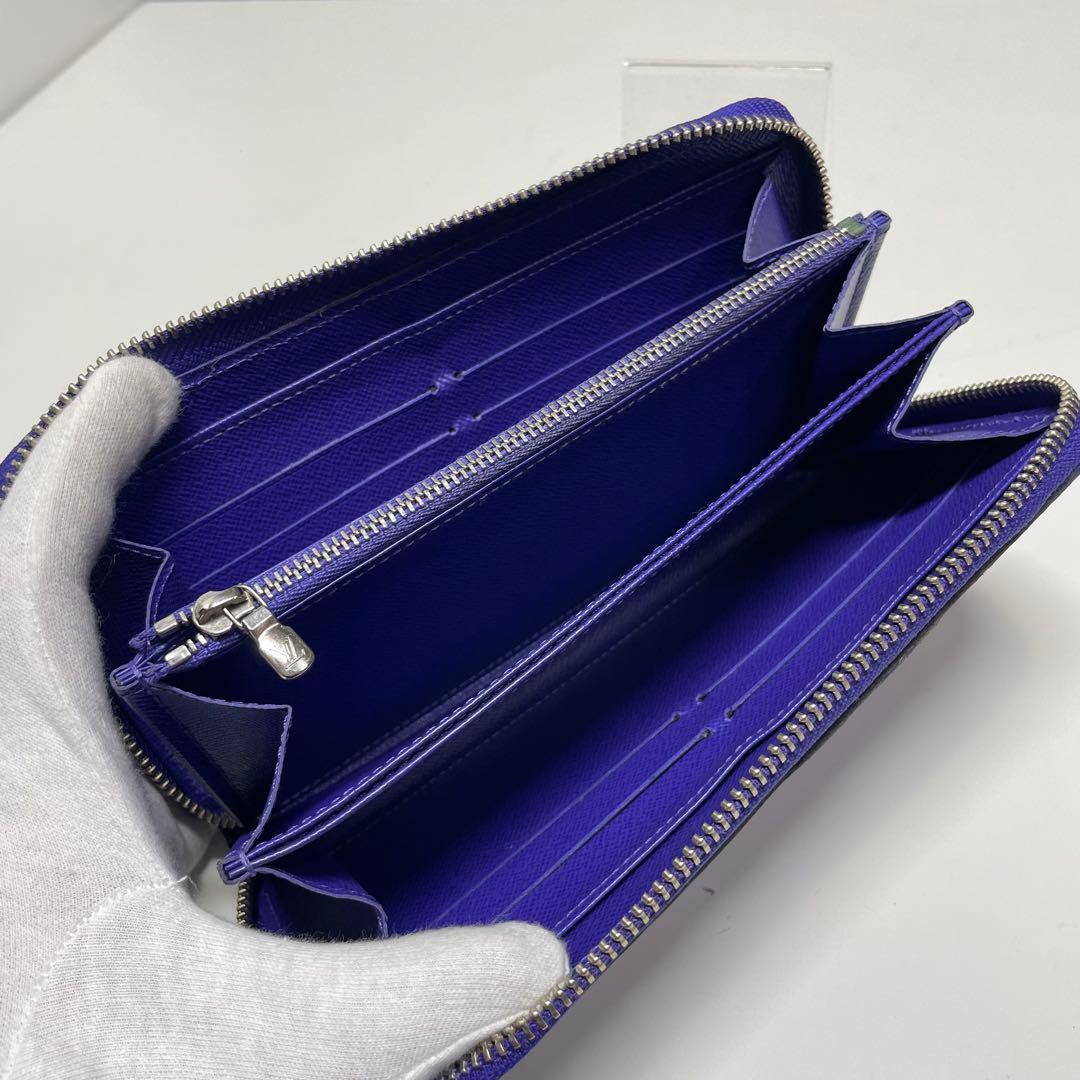 l*5様 Louis Vuitton エピレザー 長財布 紫