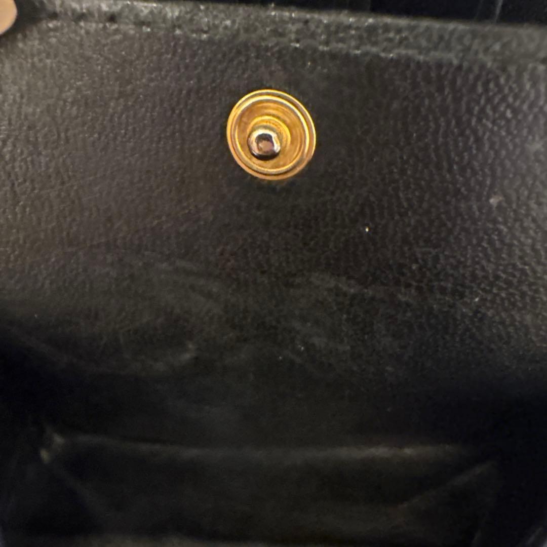 COMME des GARÇONS 二つ折り財布 黒