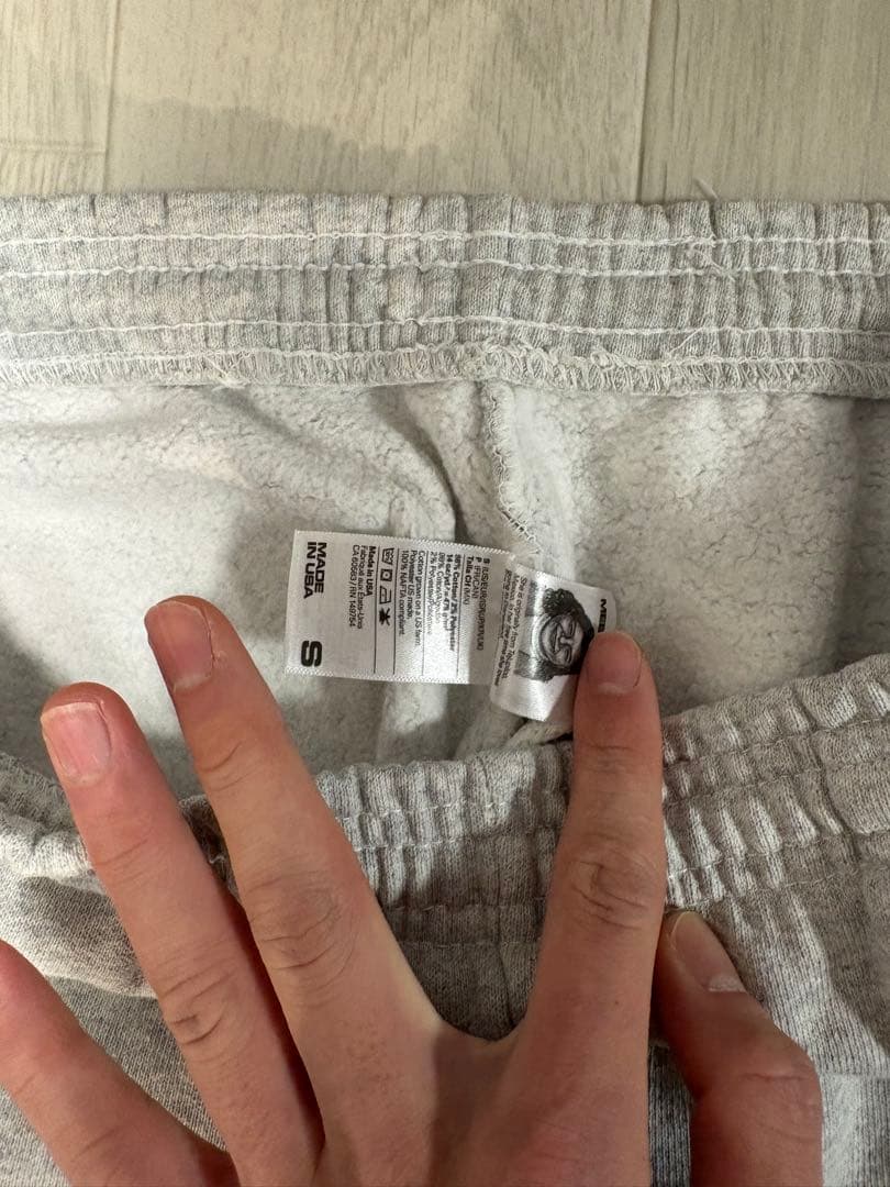 ロスアパ スウェットパンツ S グレー USA製