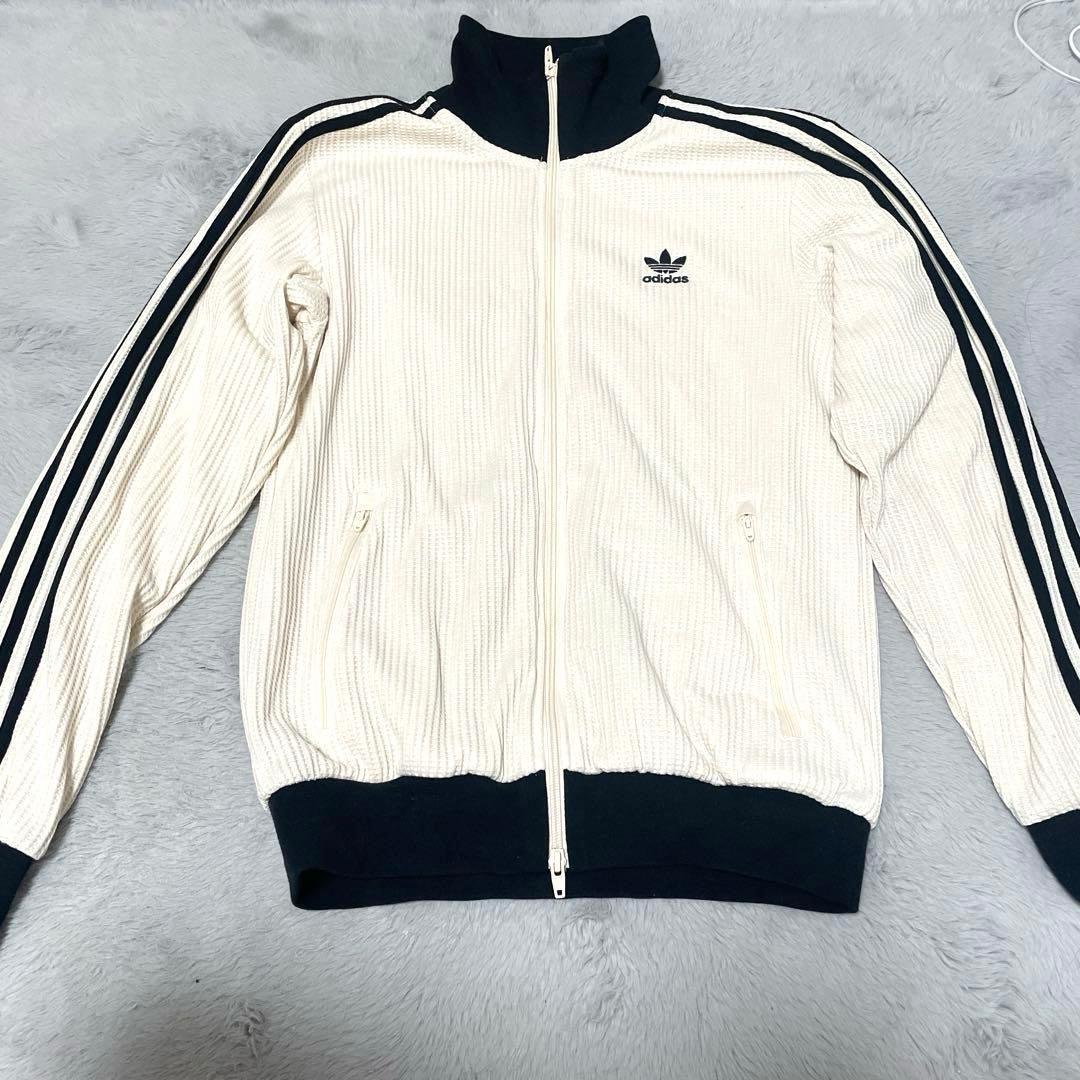 adidas ワッフル トラックトップス ワンダーホワイト -M 正規品-