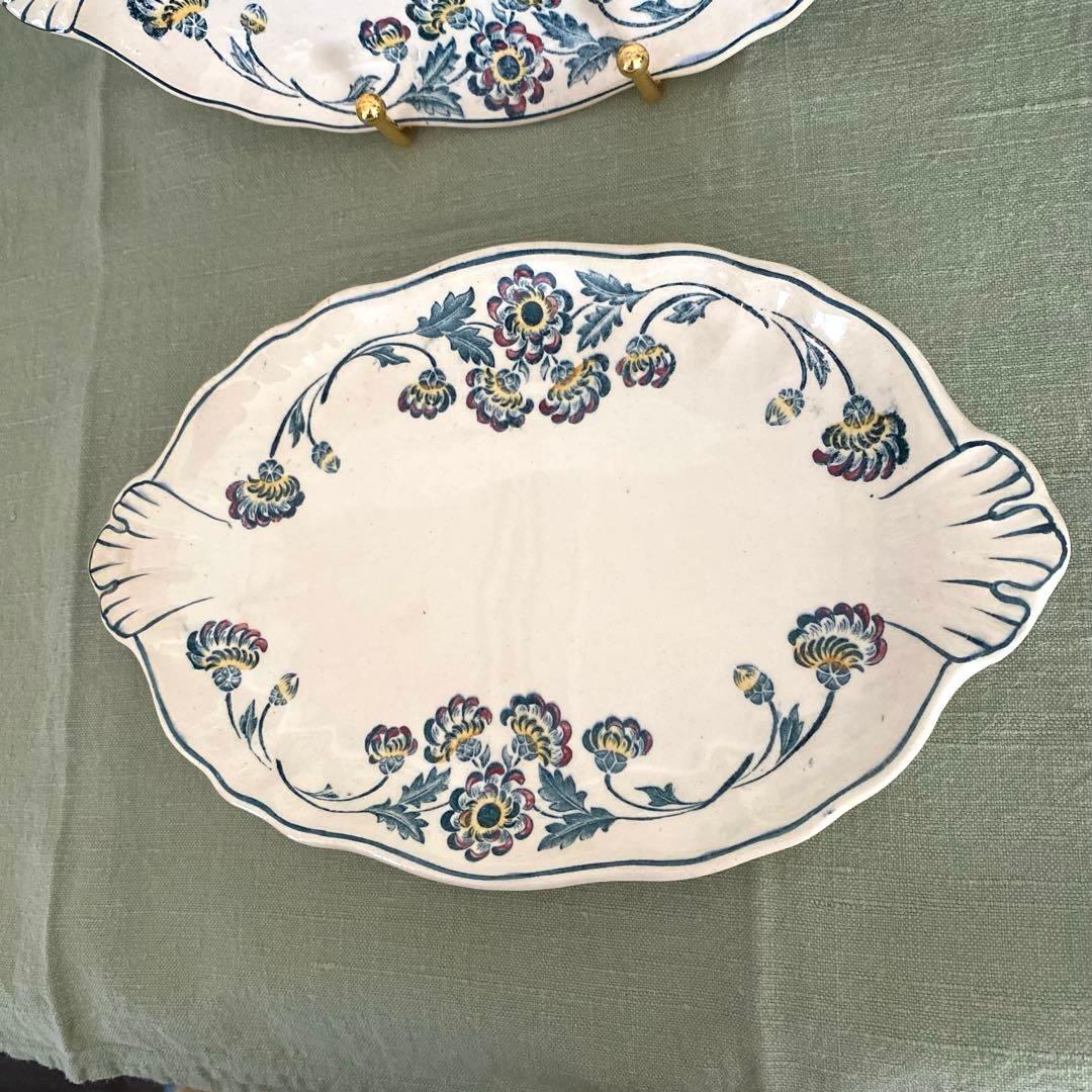 ロンシャン　Longchamp　ravier 　ラヴィエフランスアンティーク　花