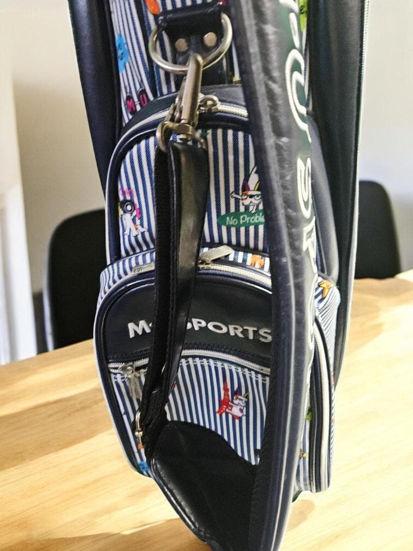 softyama送料無料/美品　M-U SPORTS ゴルフバッグ